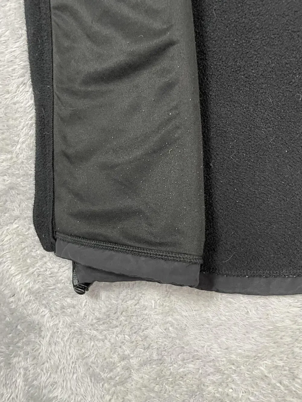 The North Face Denali Jacket Mens XL Black Fleece Polartec Zip Pockets Outdoor